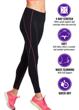 F/L Yoga Pants Contrast Trim