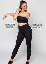 Sustainable Activewear F/L High Waisted leggings with Pockets