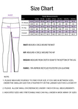 Sustainable Activewear F/L High Waisted leggings with Pockets