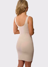 2 Way Reversible Shaping Scoop V-Neck Slip-2907#color_nude